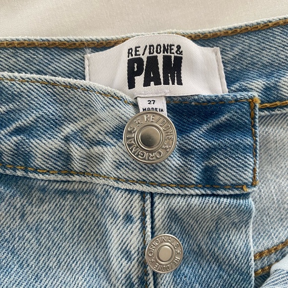 RE/DONE Mid Rise Relaxed Short - Picture 5 of 6